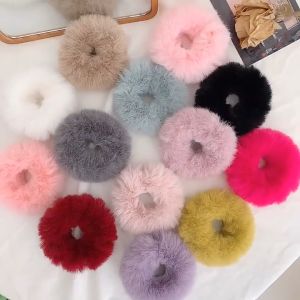 Zaman Now - Ikat Rambut Wanita Perempuan Anak & Dewasa Bulu Elastis Karet / Ikat Rambut Donat Korea / Ikat Rambut Bulu Halus Ikat Rambut Beragam Warna - Lazada