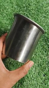 ท่อสแตนเลส 3 นิ้ว (3") พับขอบ ปากเฉียง ยาว 9.5 เซนติเมตร หนา 1 มิล สแตนเลส 304 ใช้ DIY นำชิ้นส่วนมอเตอร์ไซค์ motorcycle หรือ รถอื่นๆ