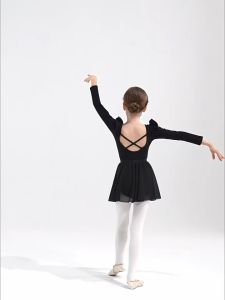 Váy Múa Ba Lê Dài Tay Cộc Tay KIDSBALLET Váy Múa Rời Lưng Dây Váy Múa Cho Bé Váy Múa Trẻ Em