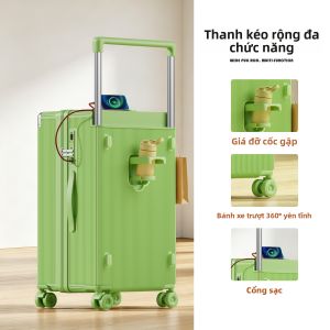 MIMANI | Vali Du Lịch Khóa Mật Mã Dung Lượng Lớn Cao Cấp 24 inch