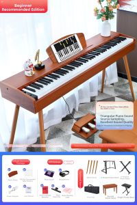 BEETHOSTAR | Smart Beginner Piano 88 Hammer Action Keys