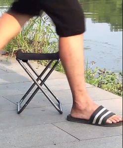 เก้าอี้พับ CLS เก้าอี้สนาม เก้าอี้นั่งแค้มป์ปิ้ง เก้าอี้พับได้พกพา เก้าอี้พับมินิมอล อลูมิเนียมอัลลอย พับ เก็บใส่ถุง พกพาได้ ALAN DESIGN ไทย