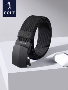 Golf | Automatic Buckle Business Casual Mens Belt Breathable Woven