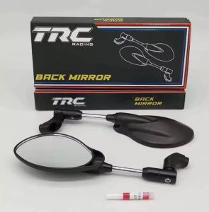 TRC RACING SIDE MIRROR CERMIN SISI LC135 135LC LC 135 SRL115 LAGENDA 125Z 125ZR ADJUSTABLE CHROME Y15ZR Y16ZR Y16