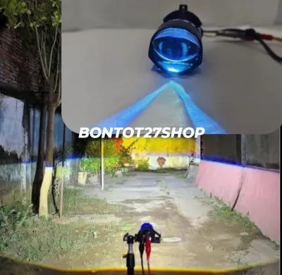IBEZ 201 - Lampu Utama H4 LED Purple Lens