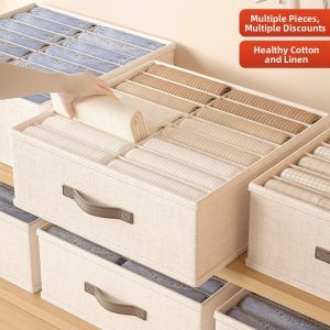 MIVOFIVO | Clothes Organization Storage Box Wardrobe Divider