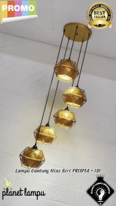 Lampu Gantung ias Modern Minialis 5 in 1