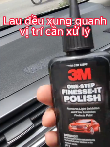 Dung dịch tẩy ố sơn ô tô 3M tẩy vết bẩn nhựa cây keo dán - Xóa xước dăm tăng độ bóng sơn xe(chai chiết 50ml/100ml)
