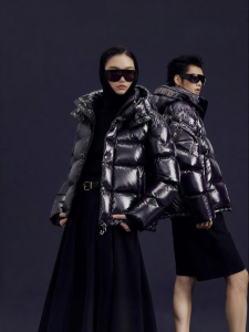 Guvet | New Year Limited Edition Gender Neutral Black Gold Goose Down Jacket
