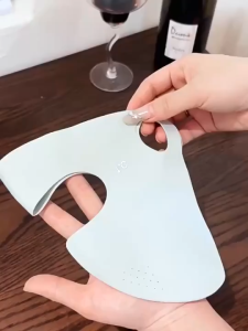 Breathable Ice Silk UV Protection Mask / Full Face Anti-UV Mask / Summer Outdoor Traceless Riding Face Mask / Sunscreen Mask / V-Shaped 3D Elastic Facekini