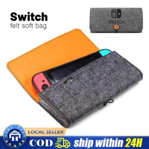 Game Console Felt Storage Bag for Nintendo Switch Protective Case Shock Proof Carrying Bag for Nintendo Switch Lite