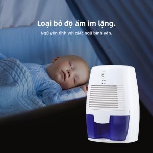 Máy Hút Ẩm Bằng Điện USB Máy Lọc Không Khí Tắt Tiếng Máy Hút Ẩm Dung Tích Bình Chứa Nước 250ML Cho Phòng Gia Đình Văn Phòng Nhà Bếp Khử Mùi