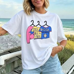 Sanrio | Kiss All The Time. Disco Occasionally Greeting T-Shirt HighQuality HarryStyle Tee Summer Clothes Fashion Cotton Tops