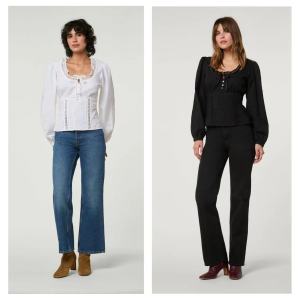 French Style Lace Shirt Cotton Long Sleeve Waist-Cinched Vintage Courtship Design Womens Fashion Spring Summer Autumn Winter