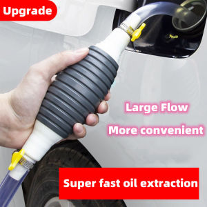 Manual Gasoline Oil Pump  1M/1.5M/2M/3M/4M Manual oil pipe Double check valve Ultra-large sphere ultra-fast flow motorcycle/car/liquid fast extraction