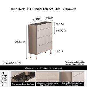 Sleek & Modern Display Chest Drawer