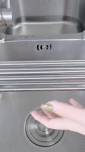 ตะแกรงคว่ำจานชามพับเก็บได้ ที่วางอ่างล้างจาน ที่คว่ำจานชามพับเก็บได้ ที่วางจานชามบนซิ้งค์ อุปกรณ์ครัว