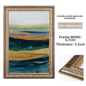 Retro Photo Frame for Oil Painting A3 A4