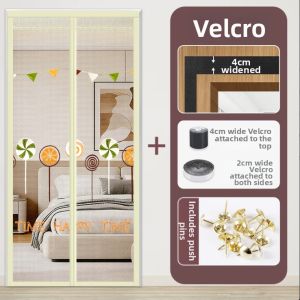 ZIMENGYUAN | Magnetic Mosquito Proof Door Curtain Screen Partition