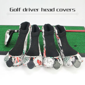 Waterproof PU Golf Iron Wood Cover 4 per Set