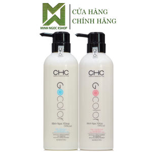 Dầu gội xả CHC GOCOLOR hàn quốc 500ml phục hồi giữ màu giảm rụng kích mọc tóc