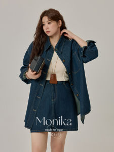 MONIKADM | Bộ Đồ Casual Retro Dành Cho Người Mập