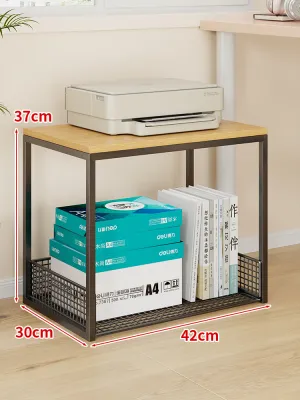 WUBUWEI | Under Desk Floor Stand Multi-level Movable Storage Rack