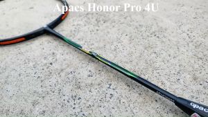 Vợt cầu lông Apacs Honor Pro - 4U | Vợt thân đũa công nghệ mới nặng đầu chuyên công khung đan 17kg