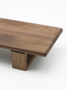 Black Walnut Solid Wood Computer Monitor Riser Office Keyboard Stand Desktop Elevation Storage Base Computer Accessories