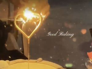 17cm STAR/LOVE Sparkler Fireworks Sparkling Candle Cake Topper Party Birthday Wedding / Lilin Bunga Api  网红同款烟花蜡烛 Ins仙女棒