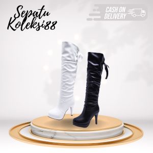 Sepatu Boots Wanita Panjang Hak Tinggi SK 267