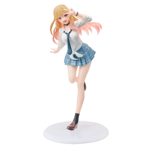 Bandai | My Dress-Up Darling Marin Figure Anime School Uniform Style Action Figure Collectible PVC Model Doll Desktop Ornament Gift