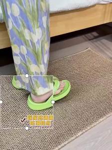 Dép Quai Ngang Nữ Cỡ Lớn Chống Trơn Dép Lê Êm Ái Mềm Mại Chất Liệu EVA Dép Đi Biển Mùa Hè Dép Nam Đế Dày Mùa Hè