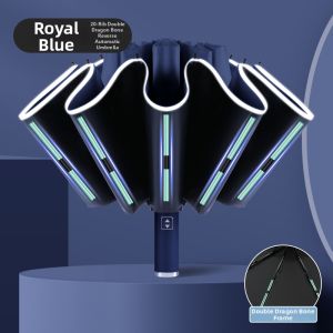Automatic Folding Reversible Sun and Rain Umbrella