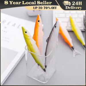 1Pc Salted Fish Ballpoint Pen The Gift Salt Shape Pen Fish Advertising Ballpoint Pen Fish Party Favors Fishing Party Decoration