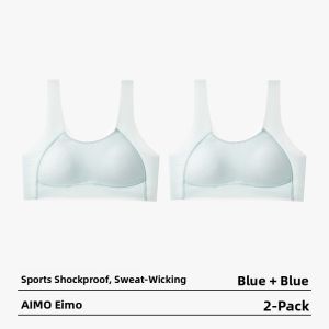 Aimo | Teenage Girls Thin Vest Style Underwear Student School Uniforms Early Adolescence Development Stage 15 Years Old Girls Bra