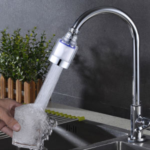 Faucet Splash Filter Kitchen Rotatable Tap Bubbler Extender Adapter Faucet Purifier Sprayer Head Shower Head Diffuser Spray