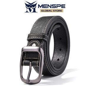 MENSPE Mens Belt Retro Needle Buckle Belts Soft PU Belt Fashion Business Belt 120cm Scratch Resistant Belts Leisure Belt Gentlemen Belt for Men