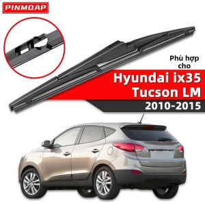 PINMOAP 1PC Cần Gạt Nước Phía Sau Cho Xe Hyundai IX35 Tucson (LM) 2010-2015 Cao Su Bền Đẹp Kính Chắn Gió Gạt Nước Im Lặng Xe Ô Tô Tự Động Phụ Kiện
