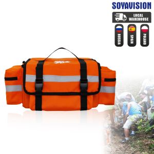 First Aid Kit Empty Emergency Backpack First Responder Trauma Bag Medical Supplies Case for Disaster Relief Field Trips Camping