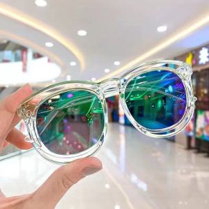 Sunglasses Womens 2024 New Arrival Kids Sun Shade Sunglasses Kids Boys Girl Fashion Fashion Baby Cute Toys