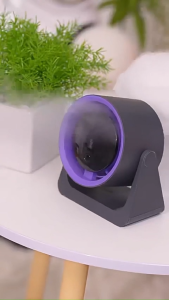Folding Fan Rechargeable Mini Table Fan Rotation Clip Wall Hanging Portable Air Circulation Low Noise Cooling Fan Kipas 桌面风扇