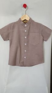 YAK KIDS 2-7T Kemeja Koko Anak Laki-Laki Lengan Pendek