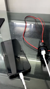 Universal Car 2Qc Usb Plot Power Supply 12V-24V Quick Charge For Toyota Honda Mazda Nissan Perodua Proton Hyundai Kia