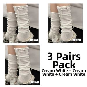 JIFANPAUL | Ballet Style Ribbon Bowknot Summer Thin Knee Socks