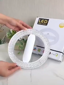 Đèn LED pha lê tiết kiệm năng lượng dạng vít E27 cho phòng ngủ và văn phòng ánh sáng 6500K