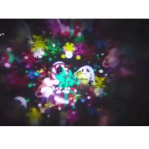 PROMO TERBARU FLDJL Lampu Proyektor Natal Tahun Baru LED Outdoor 16 Pattern Waterproof 240V 5W - FL12V