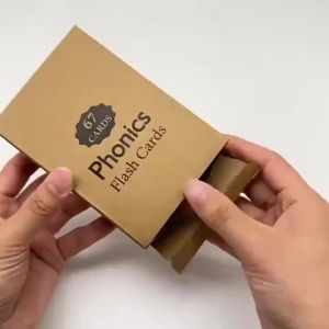 Bộ Flashcard Tiếng Anh Phonics Chống Nước - 112 Nhóm Học Liệu Với 67 Thẻ Kích Thước Bằng Danh Thiếp