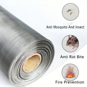 Window Mesh Indoor Mosquito Proof Door and Window Mesh Can Be Freely Cut Suitable for Various Window Types