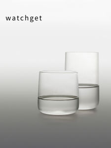 แก้วกาแฟแบบบางโปร่งใส Watchget สำหรับการคัดกรองน้ำแข็ง อเมริกัน กาแฟ อุปกรณ์ทำอาหารและเครื่องใช้ในครัว